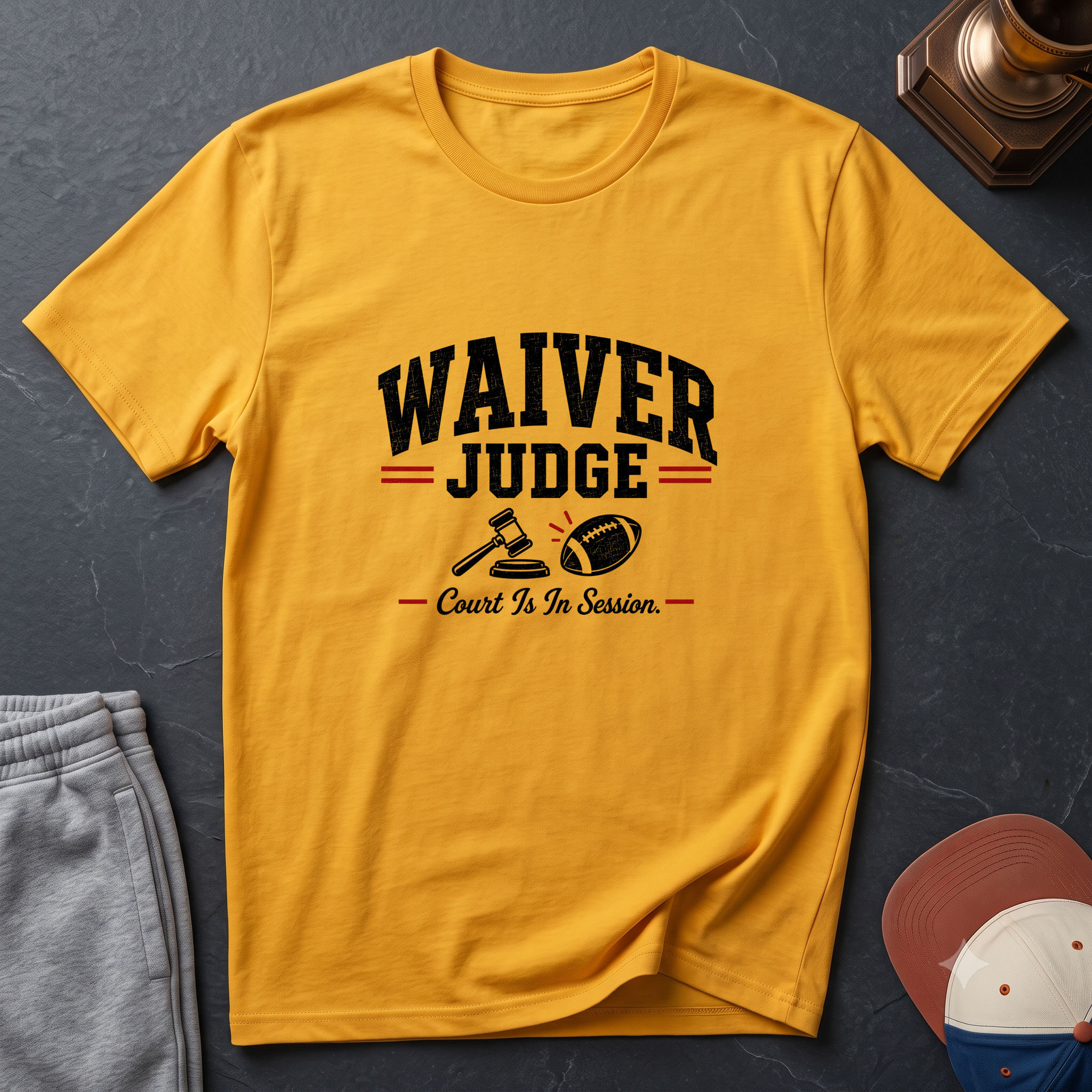 Waiver Judge T-Shirt — Funny Sports Coach & Parent Shirt - Fantasy Football