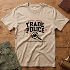 Trade Police T-Shirt — Vintage Enforcement Graphic Tee - Fantasy Football