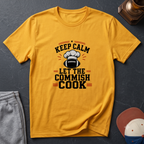 Keep Calm Let the Commish Cook T-Shirt - Fantasy Football