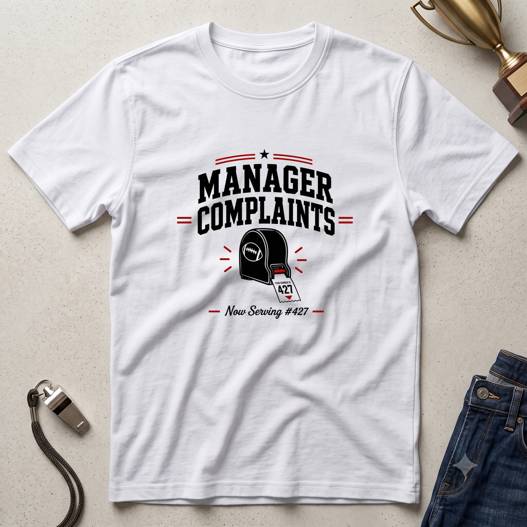 Manager Complaints T-Shirt - Fantasy Football