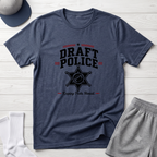 Draft Police T-Shirt — Funny Fantasy Football Military Draft Humor Tee