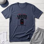 League Office Fantasy Football T‑Shirt — Sports Fan Vintage Locker Room Tee