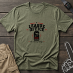 League Office Fantasy Football T‑Shirt — Sports Fan Vintage Locker Room Tee
