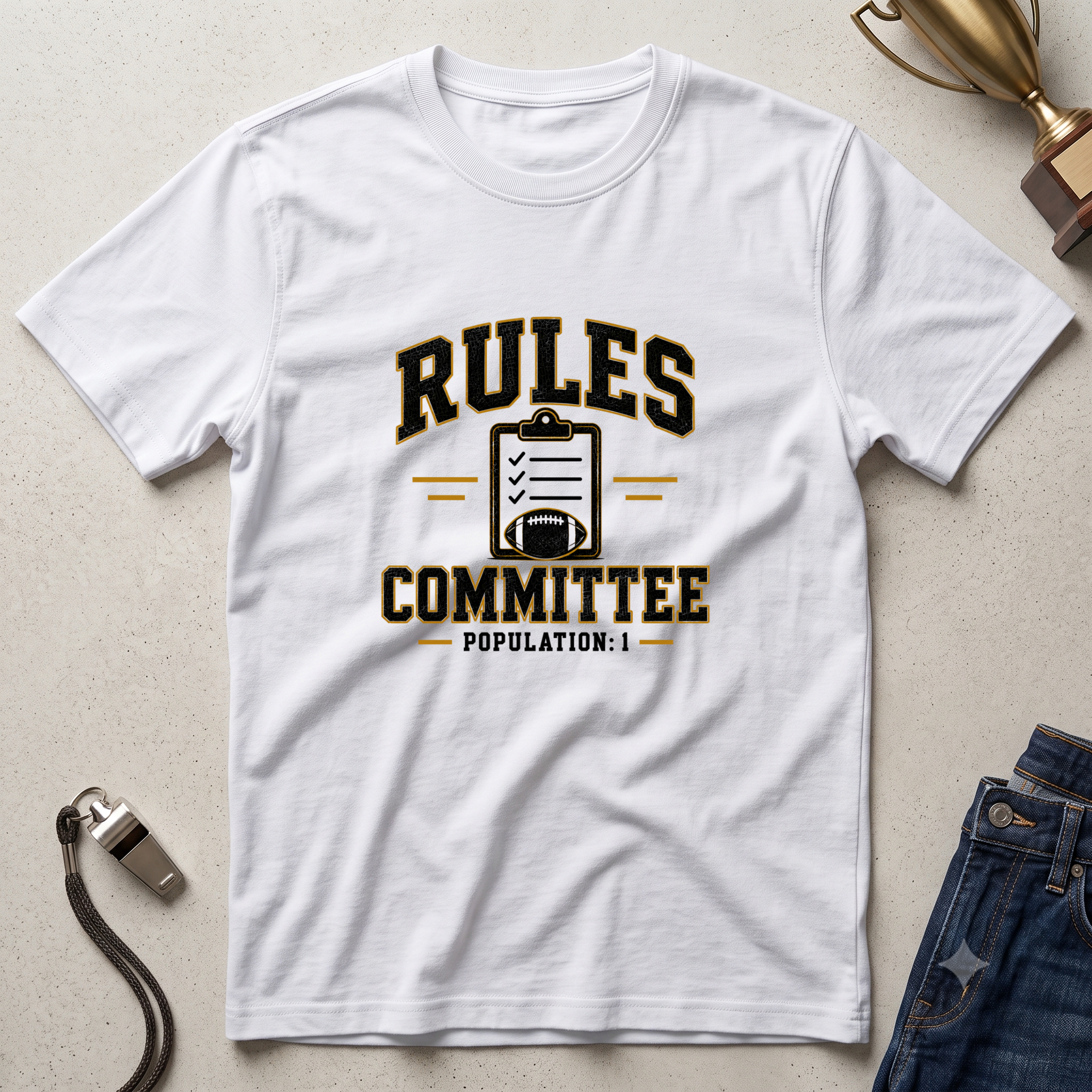 Rules Committee T-Shirt — Funny Fantasy Football / Debate Graphic Tee