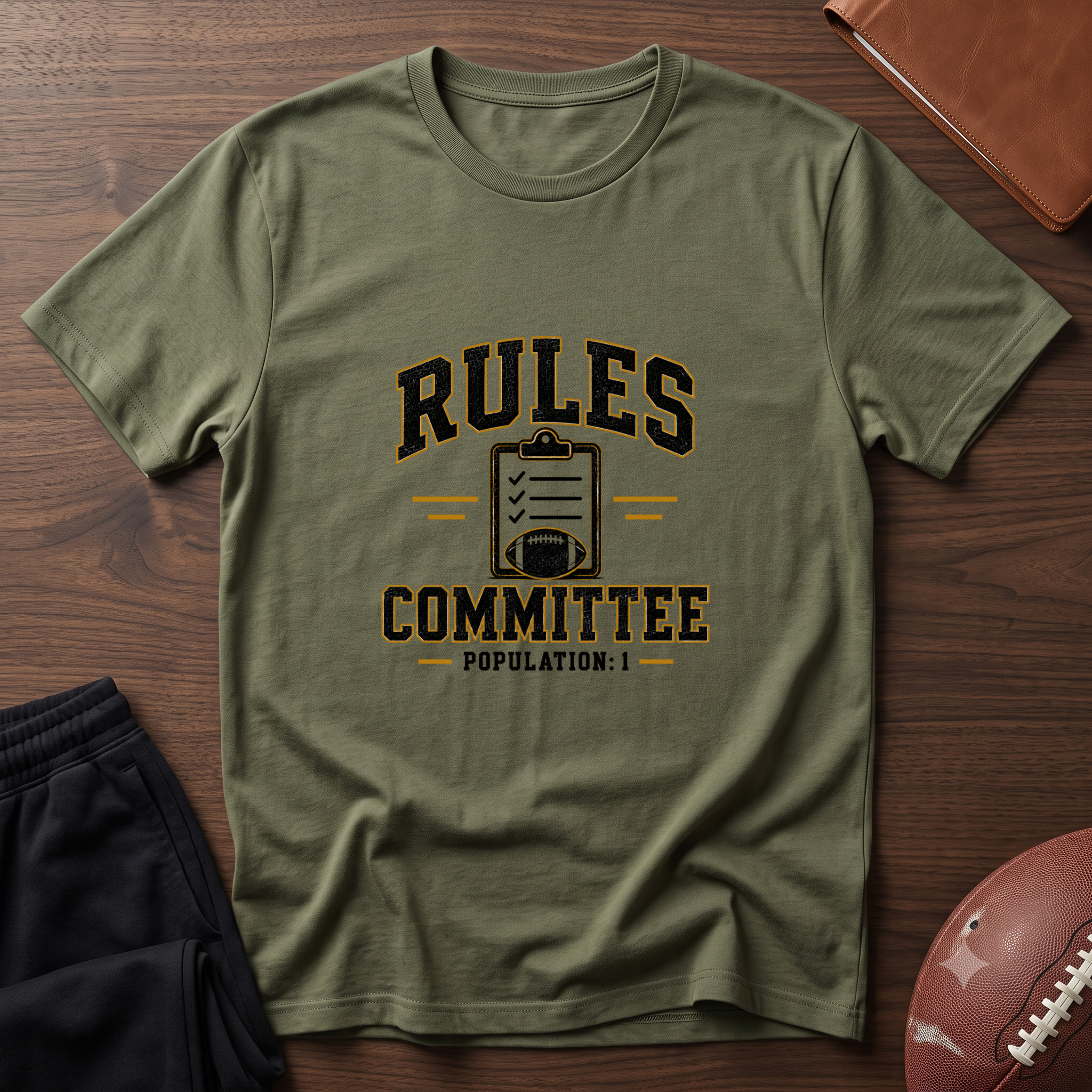 Rules Committee T-Shirt — Funny Fantasy Football / Debate Graphic Tee