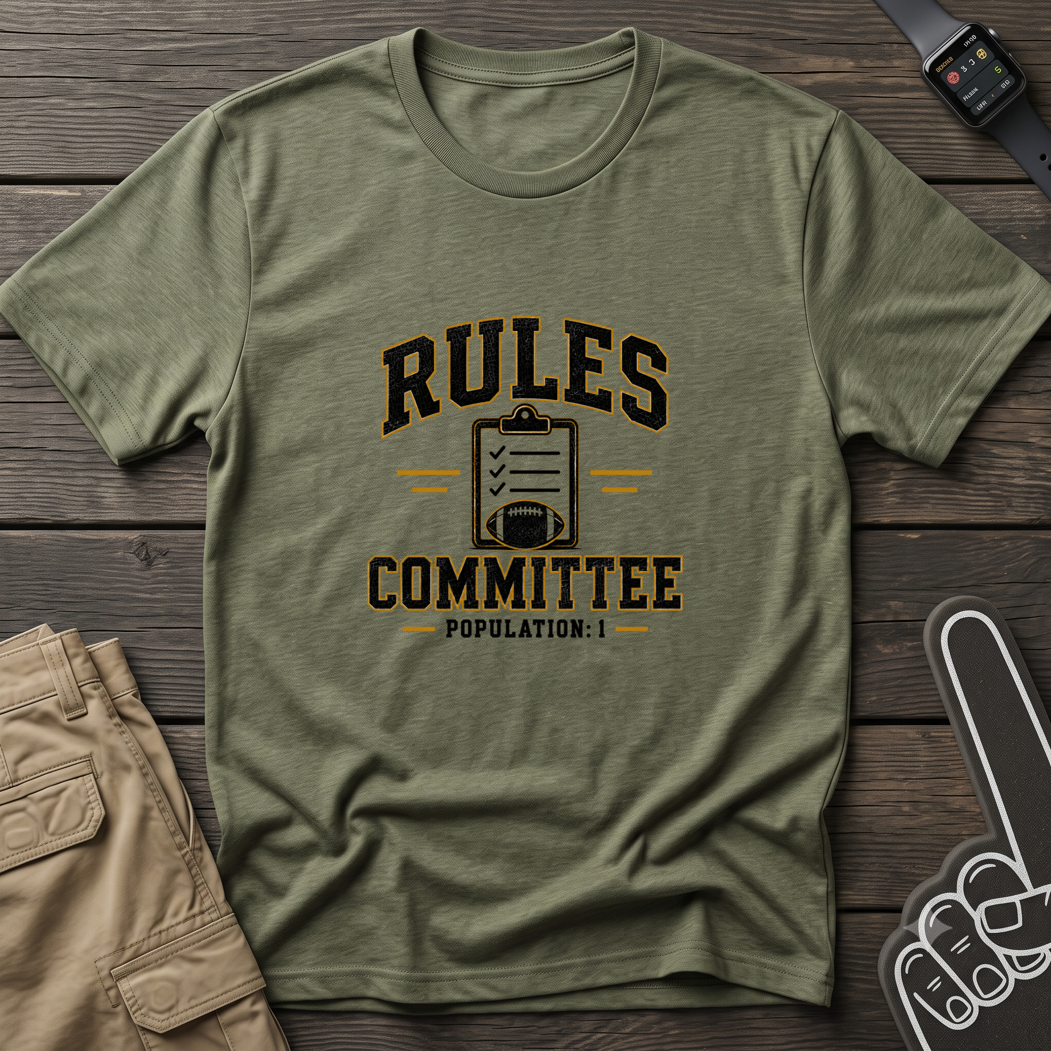 Rules Committee T-Shirt — Funny Fantasy Football / Debate Graphic Tee