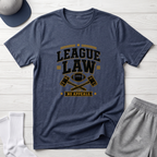 League Law T-Shirt – Football Referee & No Apologies Gridiron Tee
