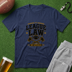 League Law T-Shirt – Football Referee & No Apologies Gridiron Tee