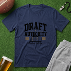 Draft Authority Fantasy Football T‑Shirt – Established Draft Day Football Tee