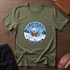 Last Place Ski Club Fantasy Football T-Shirt – Funny Downhill Skiing Graphic Tee