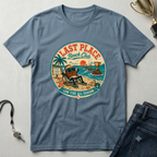 Last Place Beach Club Fantasy Football T-Shirt — Funny Retro Vacation Graphic Tee