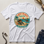Last Place Beach Club Fantasy Football T-Shirt — Funny Retro Vacation Graphic Tee