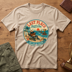 Last Place Beach Club Fantasy Football T-Shirt — Funny Retro Vacation Graphic Tee