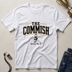 The Commish Fantasy Football T-Shirt — Vintage Referee / Whistle Coach Shirt