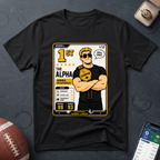 Alpha Champion Graphic T-Shirt — "1st The Alpha" Gaming Card Design Fantasy Football League