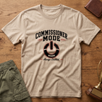 Commissioner Mode Fantasy Football T-Shirt — Referee / Sports Official Polo-Style Design