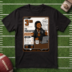 3rd Place Fantasy Football League Placement Series 3/12 Podcaster T-Shirt