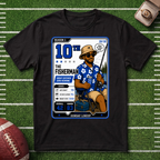 10th Place Fisherman Fantasy Football League Placement Series 10/12 T‑Shirt