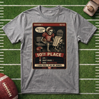 10th Place Fantasy Football League Placement Skeleton T-Shirt