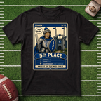 5th Place Fantasy Football League Placement Knight of the Mid-Table T-Shirt