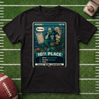 Mer-man 10th Place Fantasy Football League Punishment 10/10 T-Shirt