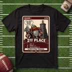 2nd Place Fantasy Football League Placement 2/10 Dwarf T-Shirt