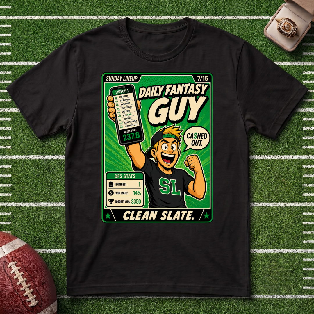 Daily Fantasy Guy T-Shirt — Fantasy Football Tee