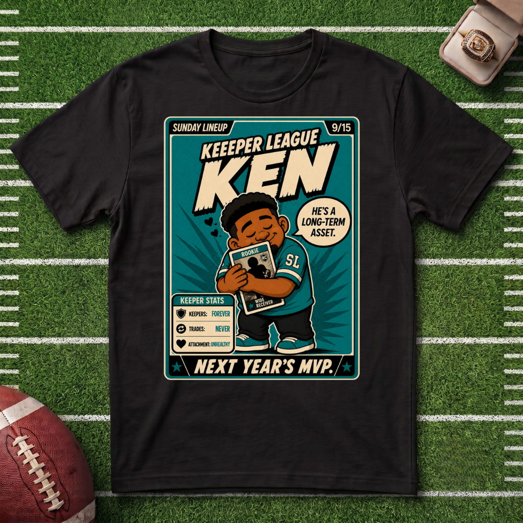 Keeeper League Ken T-Shirt — Fantasy Football Vintage Sports Tee