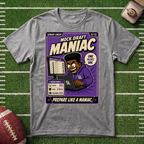 Mock Draft Maniac T-Shirt — Fantasy Football Draft Prep Tee