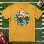 Last Place Beach Club Fantasy Football T-Shirt — Funny Retro Vacation Graphic Tee