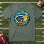 Last Place Surf Club Fantasy Football T-Shirt — Retro Wiped Out Surfing Graphic Tee