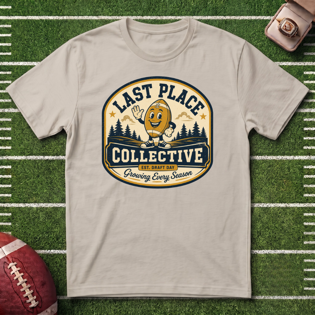Last Place Collective Fantasy Football T-Shirt — Vintage Football Mascot Tee