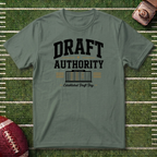 Draft Authority Fantasy Football T‑Shirt – Established Draft Day Commissioner Tee