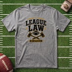 League Law T-Shirt –  Fantasy Football Commissioner Tee