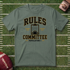 Rules Committee T-Shirt — Funny Fantasy Football /Commissioner Graphic Tee