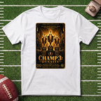 Champ 3: Fantasy Football Three Time League Winner Graphic Poster T-Shirt